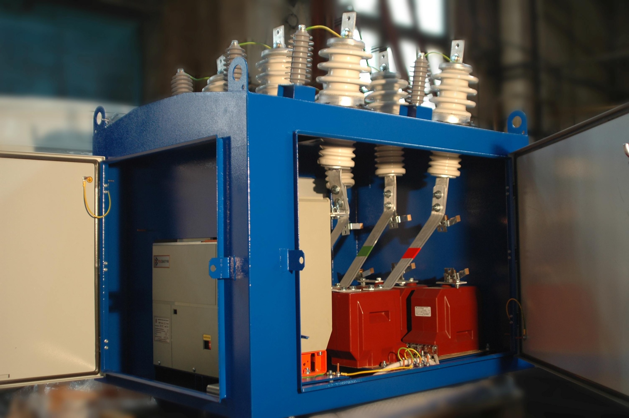 Пункт секционирования столбовой ПСС (реклоузер)